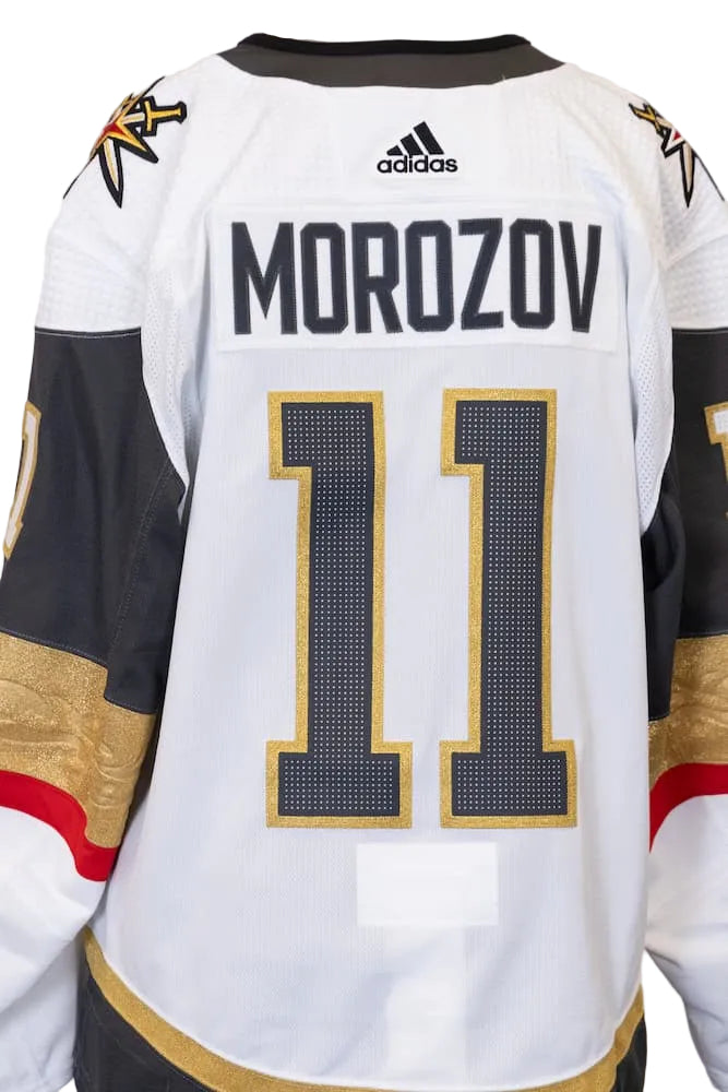 Game-Issued: #11 Ivan Morozov White Circa Set Jersey 2022/23 Season-14955 - Vegas Team Store