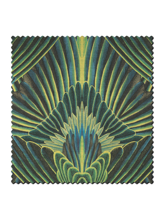 Gershwing 'Parakeet' Recycled Velvet Sample
