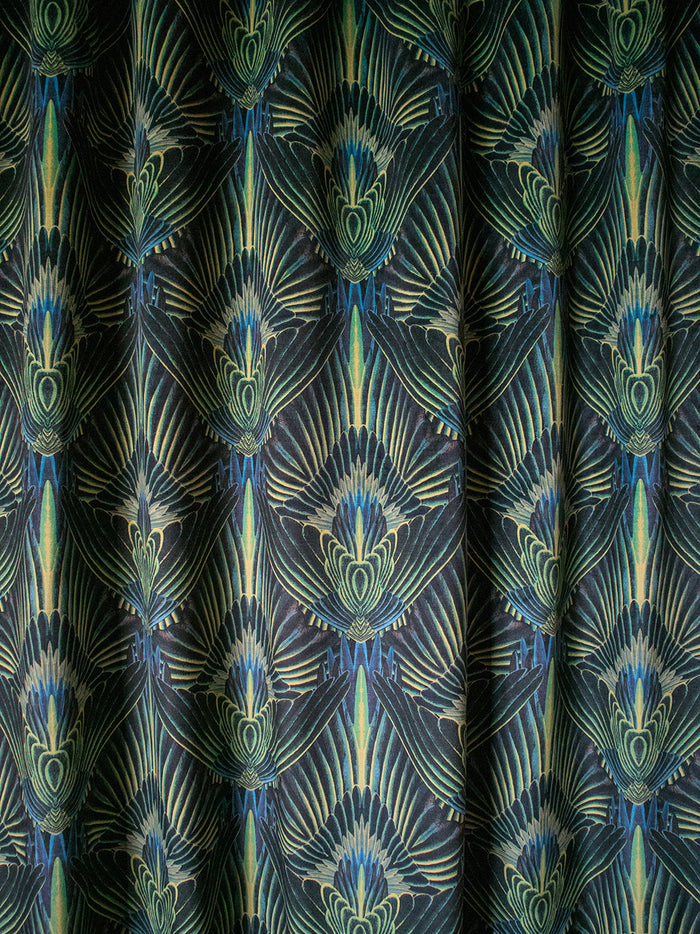 Gershwing 'Parakeet' Recycled Velvet Sample