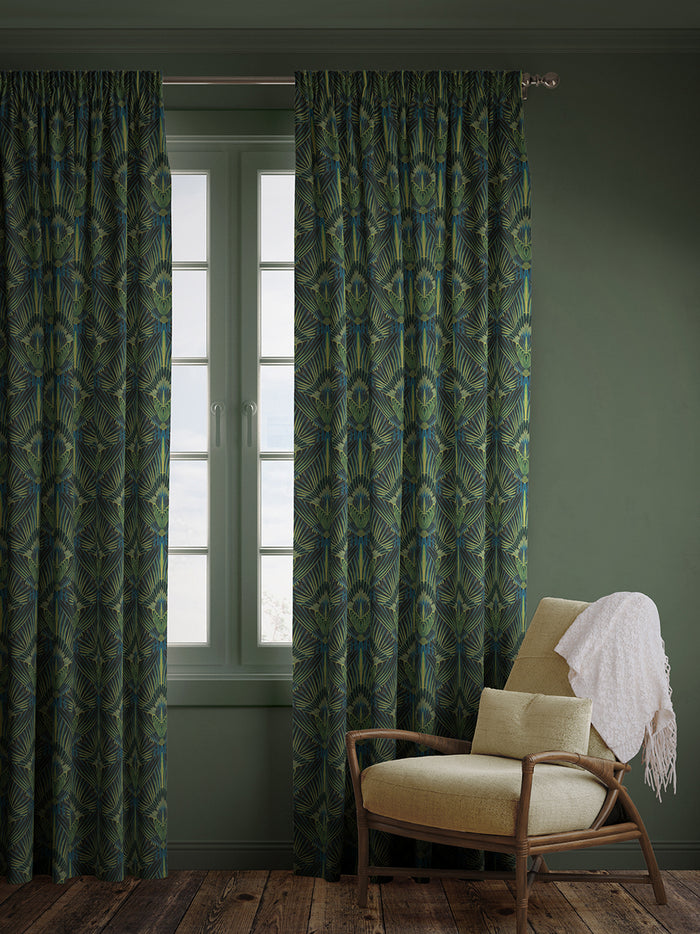 Gershwing 'Parakeet' Recycled Velvet Sample