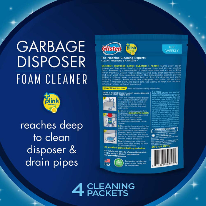 Glisten® Garbage Disposer Cleaner-Glisten®-Atlas Preservation