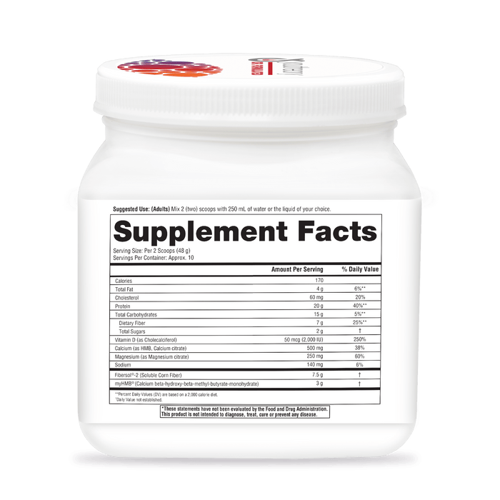 GSP.00079 Youtheory GLP-1 Support Muscle Guard Protein Vanilla Flavor oz Product Image - Right