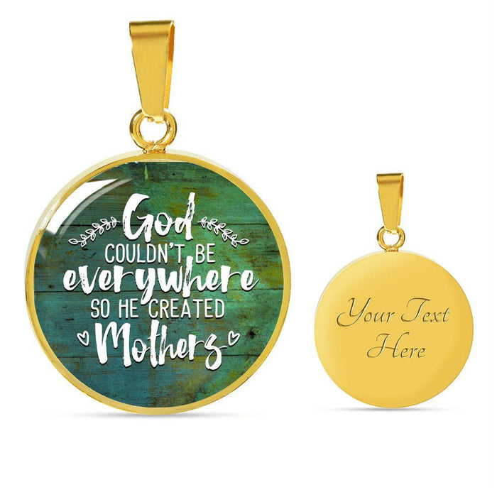 God Couldn't be Everywhere Necklace-KaboodleWorld
