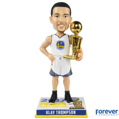 Klay Thompson Golden State Warriors 2017 NBA Champions Bobbleheads - National Bobblehead HOF Store