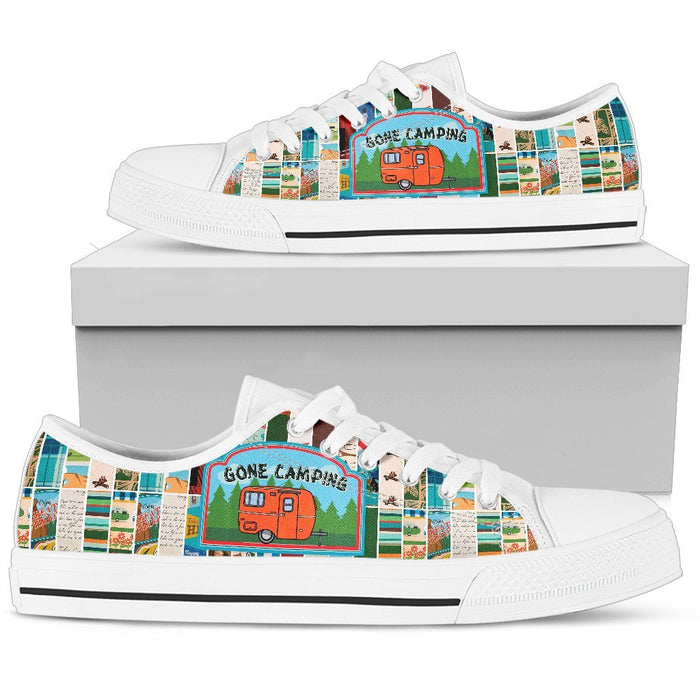 Gone Camping Low Top-KaboodleWorld