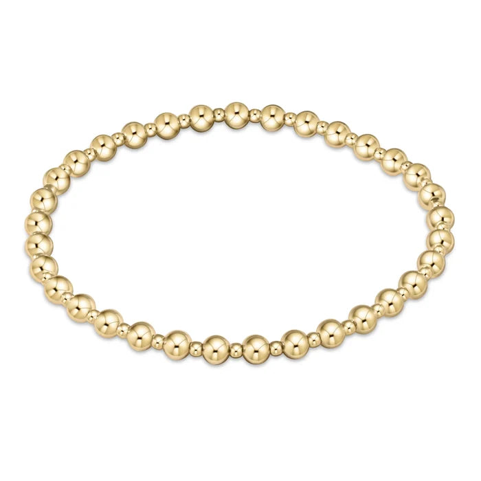 Grateful Gold 3mm Bracelet - Molly + Kate