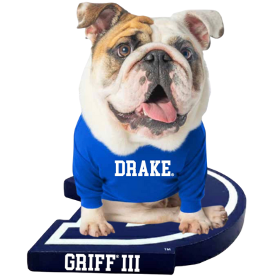 Griff III Drake Bulldogs Live Bulldog Bobblehead (Presale)