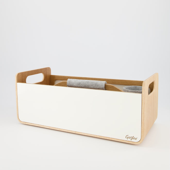 Gustav Studio mobile desk organizer – clean side view