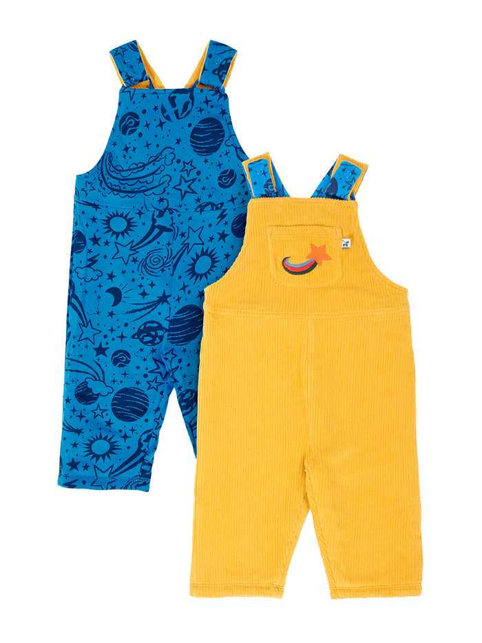 Gylly Cord Reversible Dungaree
