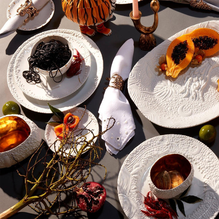 Haas Mojave Bread + Butter Plate - White - L'OBJET