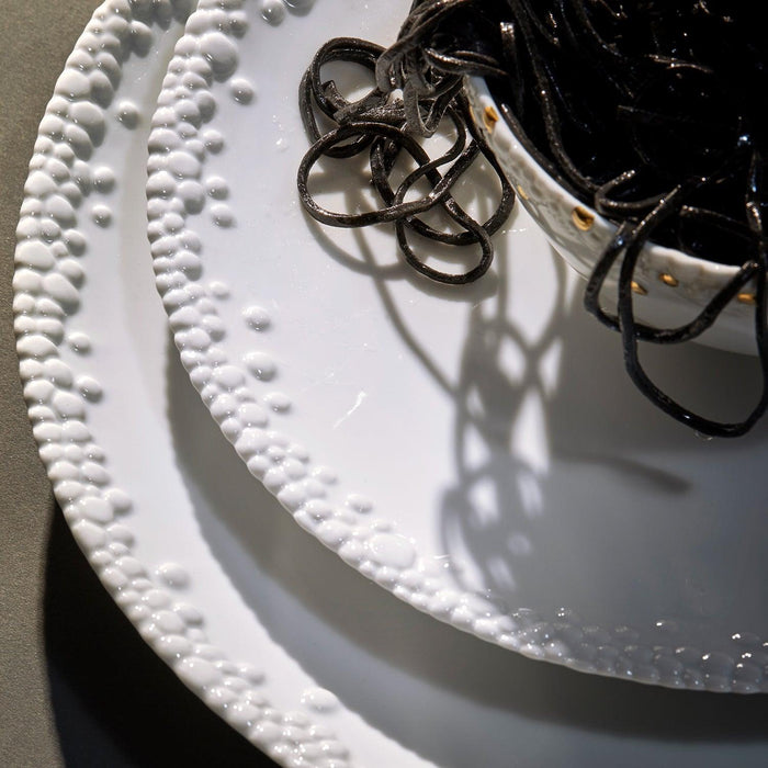Haas Mojave Dinner Plate - White - L'OBJET