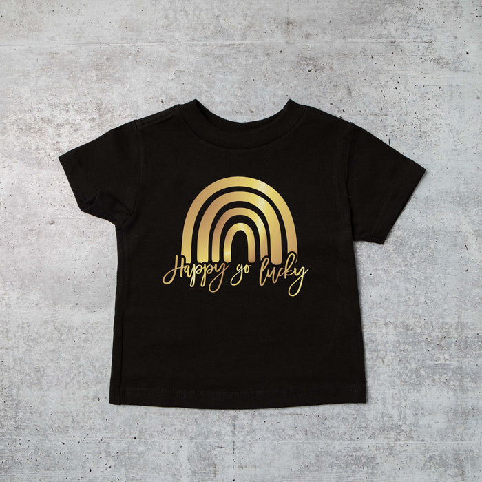 "Happy Go Lucky" St Patrick's Day Bodysuit/T-Shirt