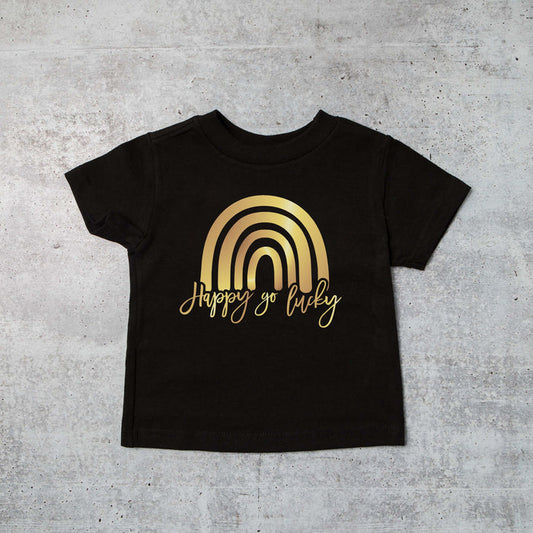 "Happy Go Lucky" St Patrick's Day Bodysuit/T-Shirt