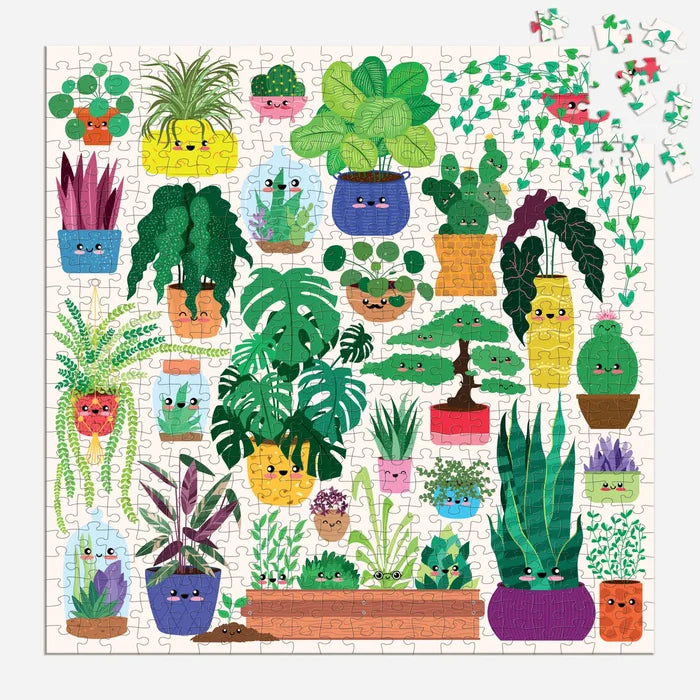Happy Plants 500 Piece Family Puzzle