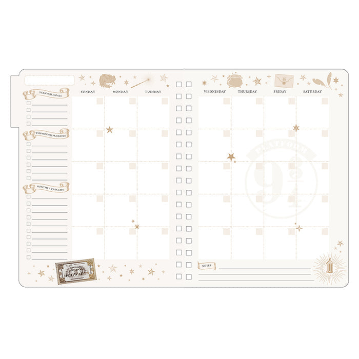 Harry Potter: Magical Places 12-Month Undated Planner