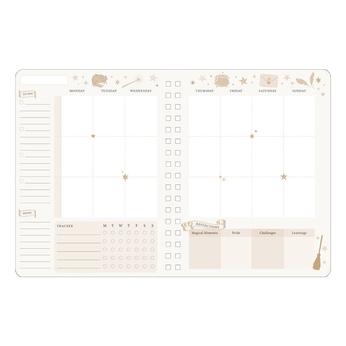 Harry Potter: Magical Places 12-Month Undated Planner