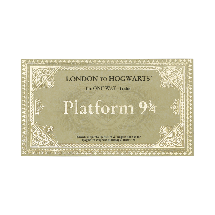 Hogwarts Express Replica Ticket