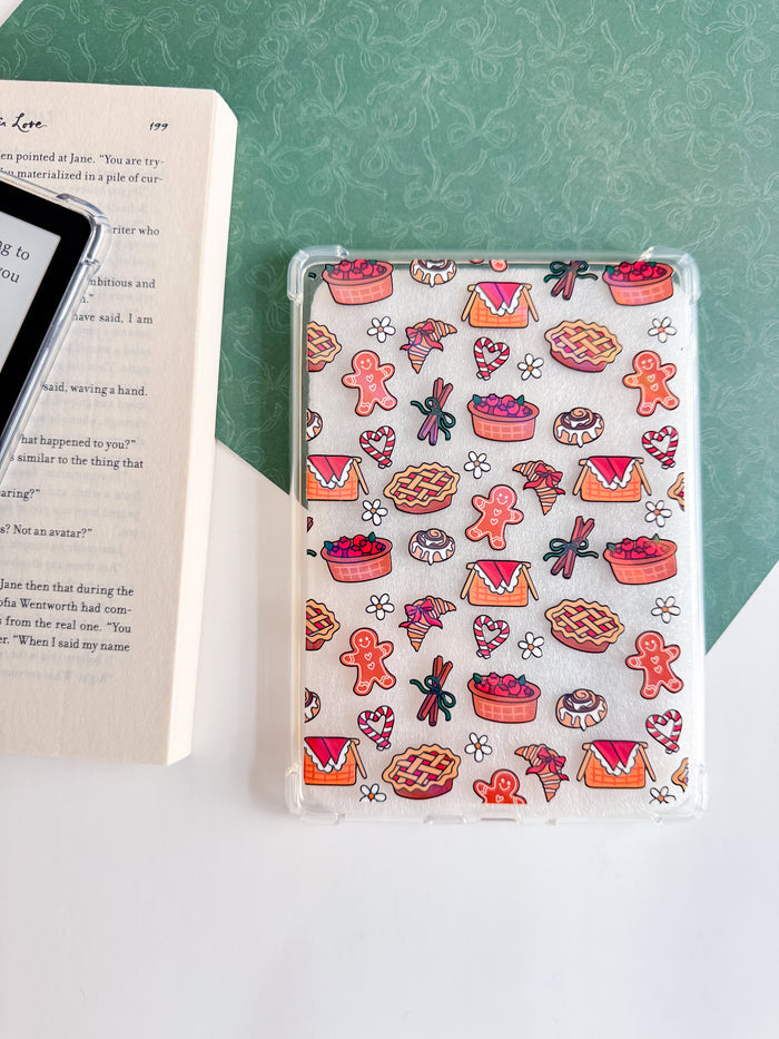 Holiday Sweets and Treats Holographic E Reader Case and/or Bookmark [Combined Listing]