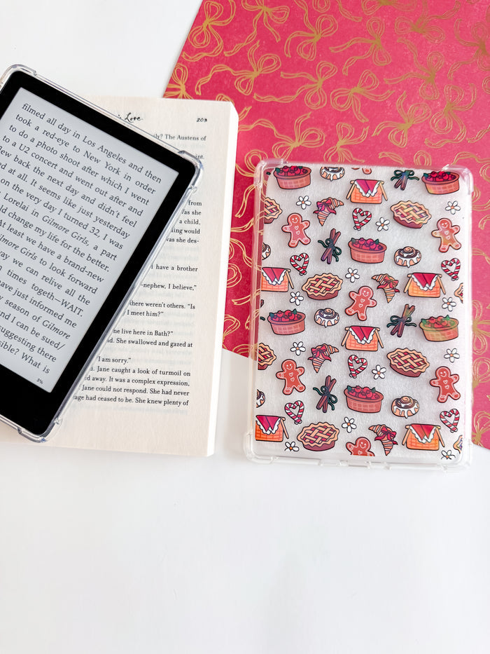 Holiday Sweets and Treats Holographic E Reader Case and/or Bookmark [Combined Listing]