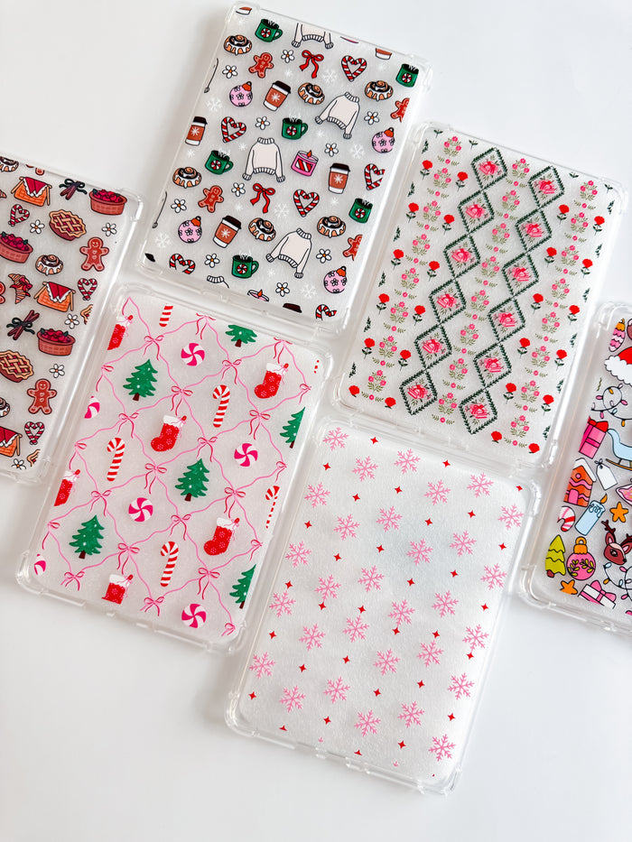 Holiday Sweets and Treats Holographic E Reader Case and/or Bookmark [Combined Listing]