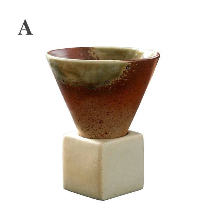 Homerely - 200ml Creative Retro Ceramic Coffee Mug / Tea Cup