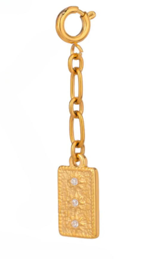 HoopLa - Bikini Charms- Clip On - Stainless Steel -