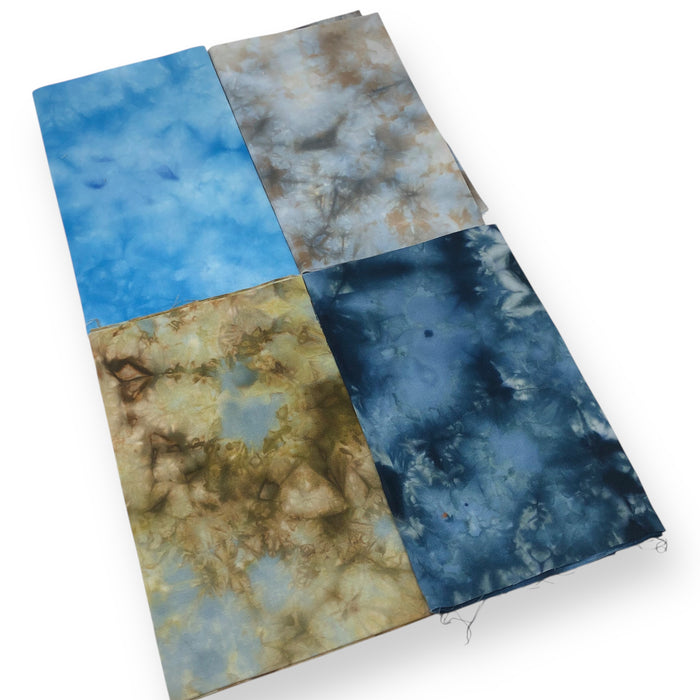Ice Dyed Fat Quarter bundle set, Kona Cotton