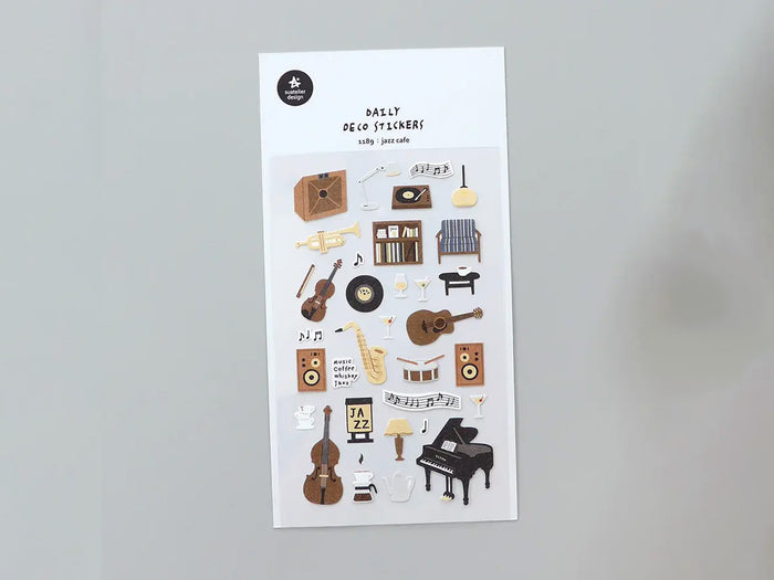 Jazz Cafe Sticker Sheet 1189