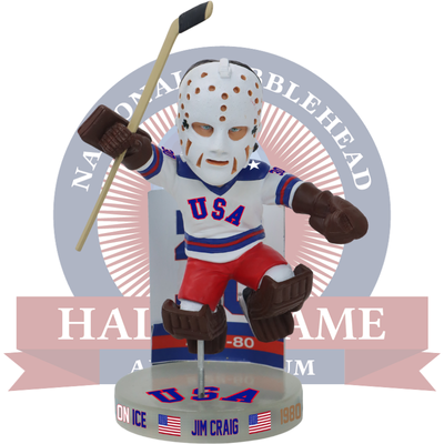 Jim Craig USA Hockey Miracle on Ice 1980 Gold Medal Bobblehead