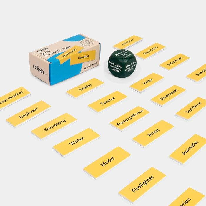 Jobs Conversation Game: Game for People with Dementia by Relish / Active Minds - Tabtime Limited