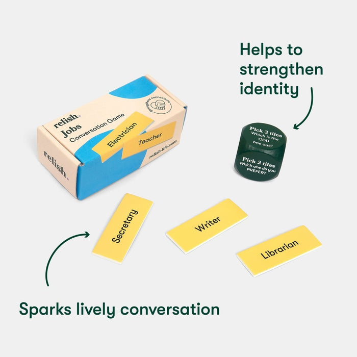 Jobs Conversation Game: Game for People with Dementia by Relish / Active Minds - Tabtime Limited