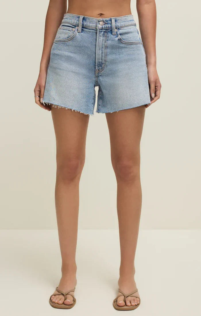 Jonah Mid-Rise Denim Shorts - Avalon - Molly + Kate
