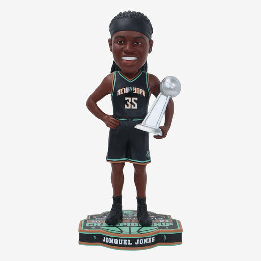 Jonquel Jones New York Liberty 2024 WNBA Champions WNBA Basketball Bobblehead