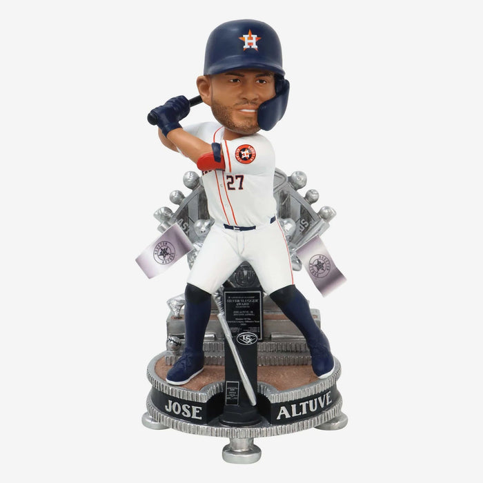 Jose Altuve Houston Astros 2024 Silver Slugger MLB Baseball Bobblehead