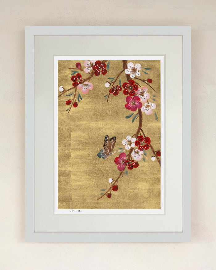 11 x 14 inches / White frame