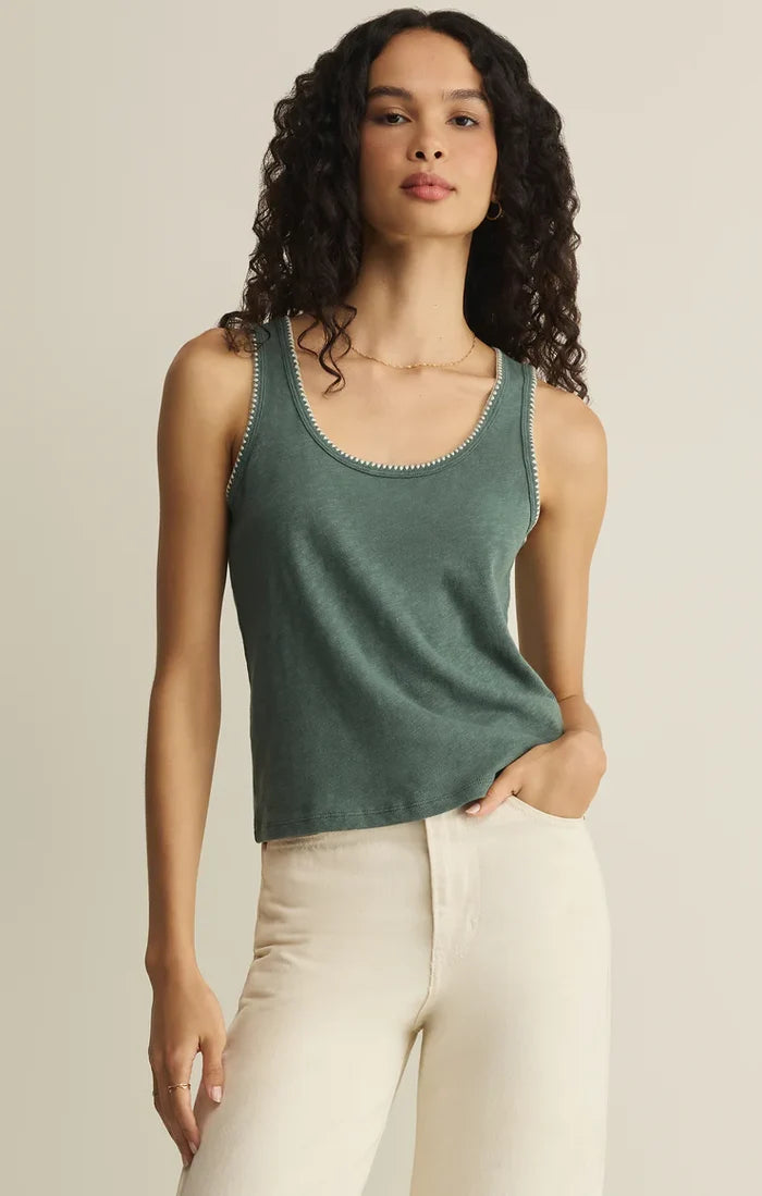 Julian Crochet Tank - Molly + Kate