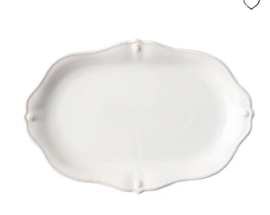 Juliska Berry and Thread 16" Platter Whitewash