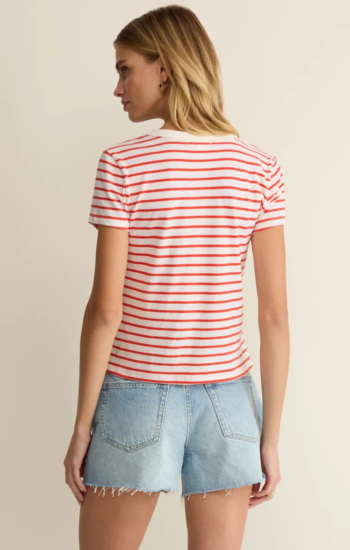 Junie Striped Tee - Molly + Kate