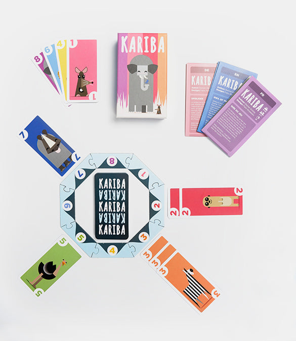 Kariba - Kurzweiliges Kartensammelspiel für die ganze Familie