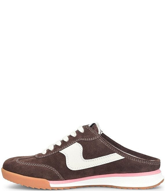 Kassie Suede Retro Sneaker Mule - Molly + Kate