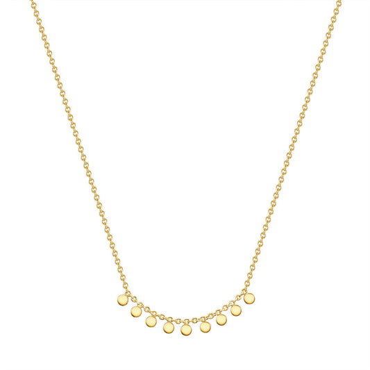 Kette mit kleinen Plättchen