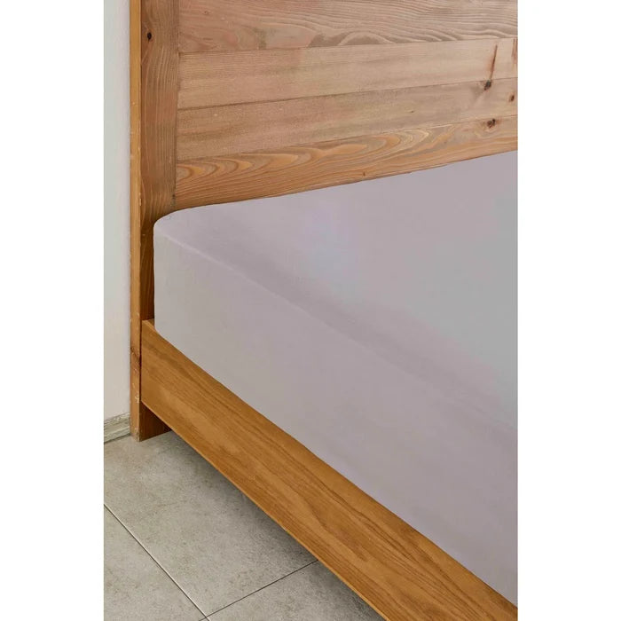 KH JERSEY FITTED SHE, 120X200+30 CM, GRİ