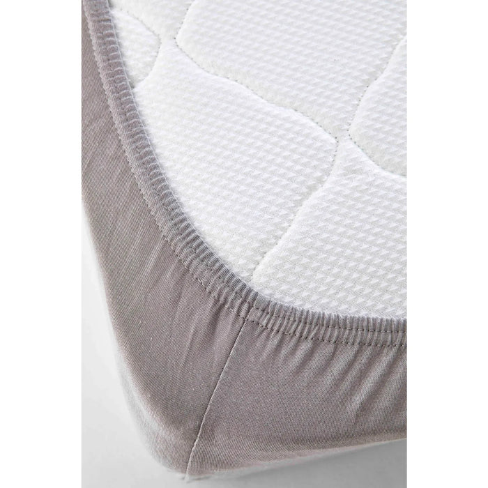 KH JERSEY FITTED SHE, 120X200+30 CM, GRİ