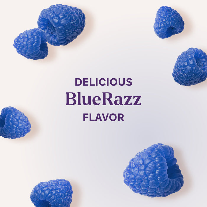 Kids Fast Dissolve Melatonin Tablets, 1mg (Blue Razz Flavor)