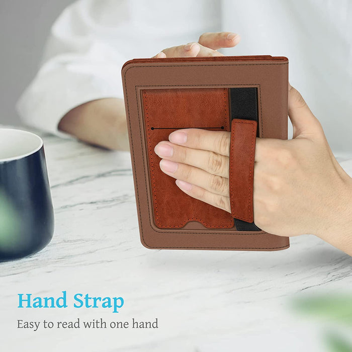 Fintie kindle paperwhite case with a hand strap