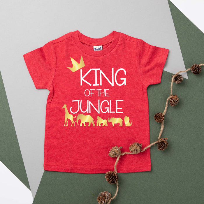 "King of the Jungle" 1st BirthdayThemed Birthday T-shirt/Bodysuit