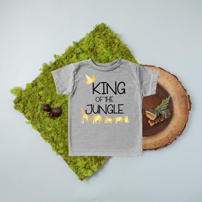 "King of the Jungle" 1st BirthdayThemed Birthday T-shirt/Bodysuit