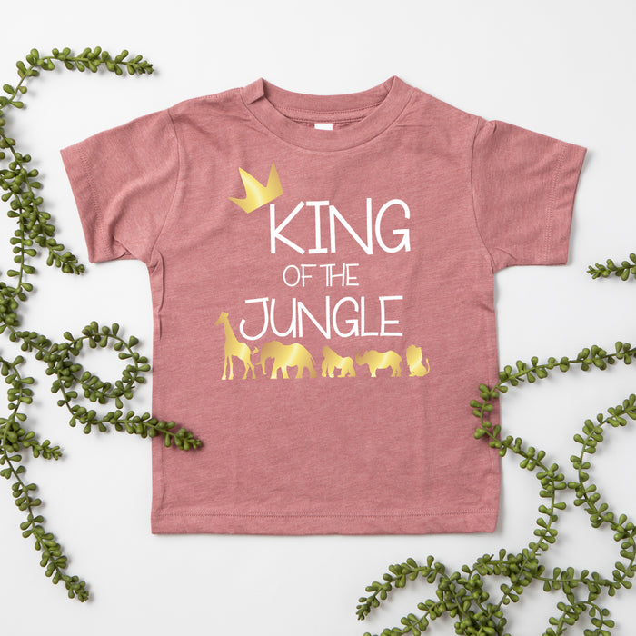 "King of the Jungle" 1st BirthdayThemed Birthday T-shirt/Bodysuit