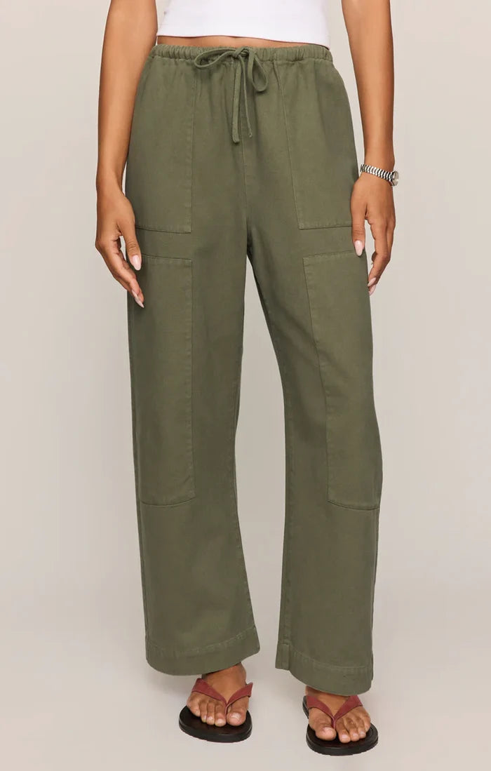 Kit Twill Carpenter Pant - Dusk Sgae - Molly + Kate
