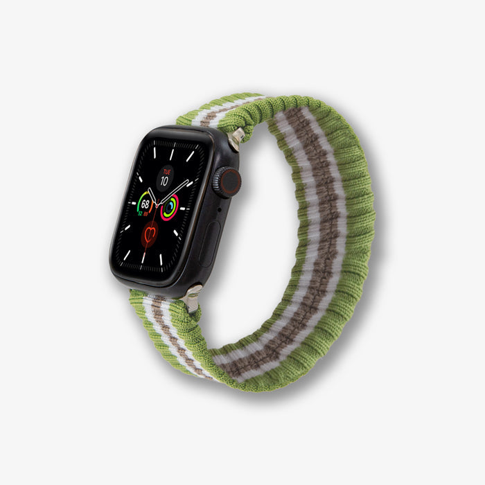 Knit Apple Watch® Band - Varsity Green